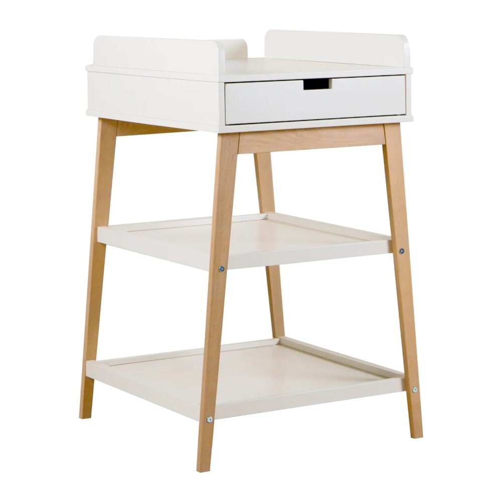 Showroommodel Luiertafel HIP + lade - zelf ophalen White/natural