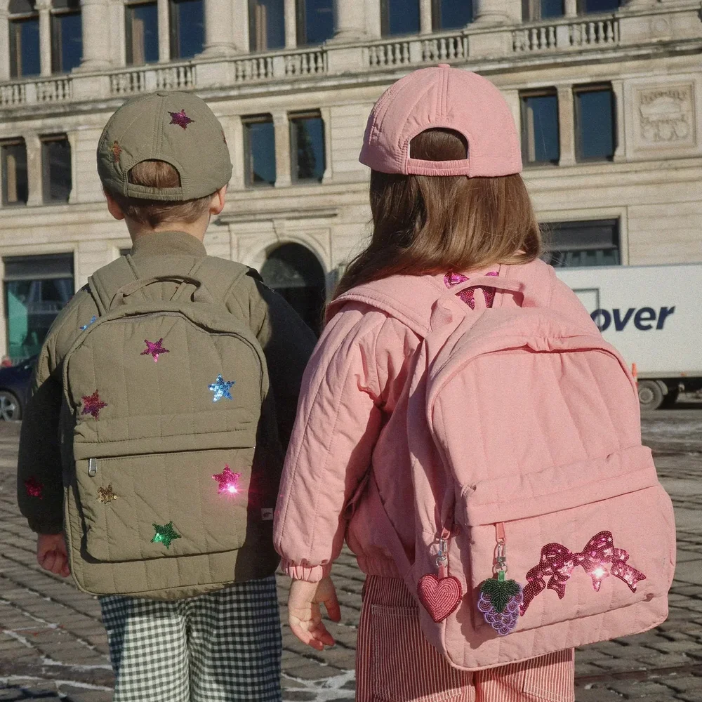 Rugzak Juno quilted sequin rosette Rugzak Juno quilted sequin rosette