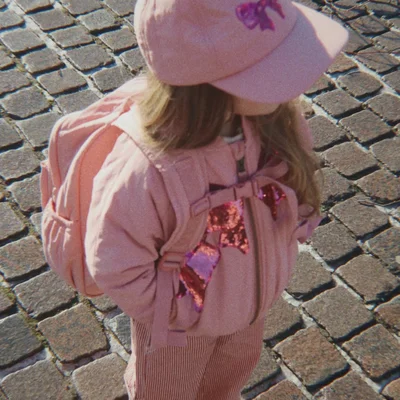 Rugzak Juno quilted sequin rosette Rugzak Juno quilted sequin rosette