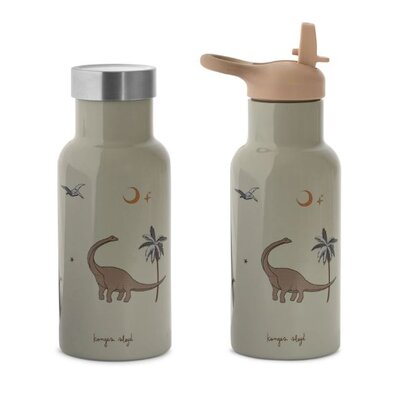 Thermo drinkfles Dino blue