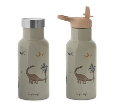 Thermo drinkfles Dino blue