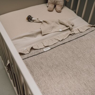 Wiegdeken Toronto 75x100 cm sand