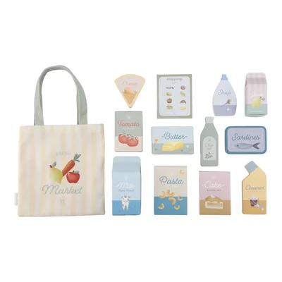 Houten winkelwagen  FSC