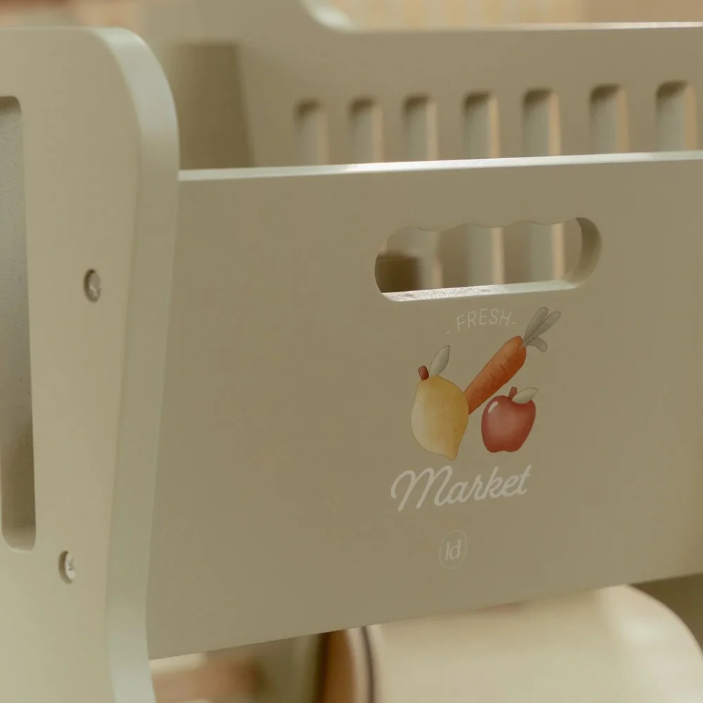 Houten winkelwagen  FSC