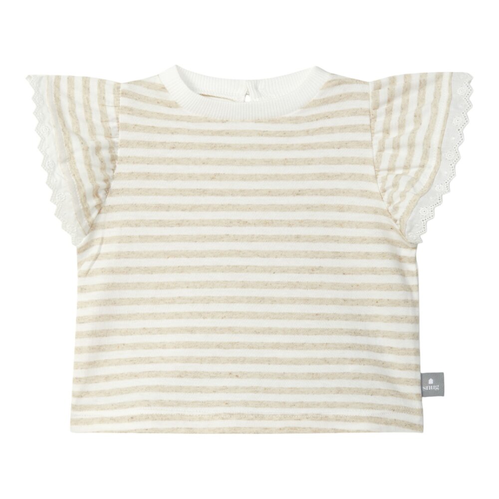 T-shirt gestreept Linen T-shirt gestreept Linen