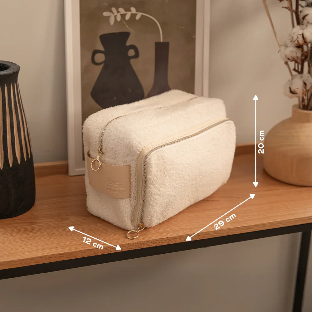 Toilettas Curl White 