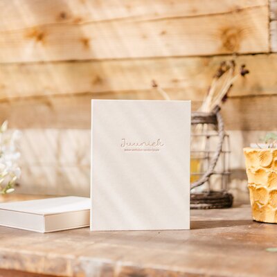 Cadeaudoos Houten lijnportret