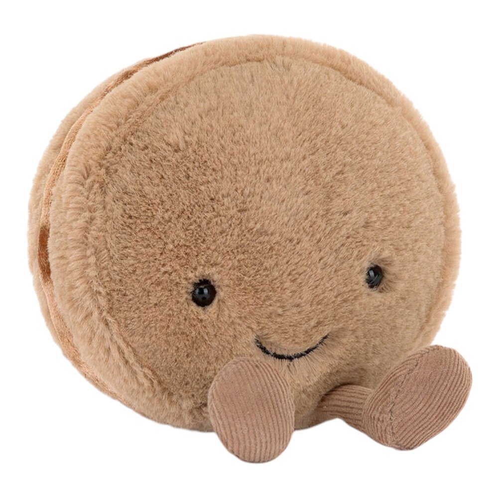 Knuffel - Mona Macaron Chocolate Knuffel - Mona Macaron Chocolate