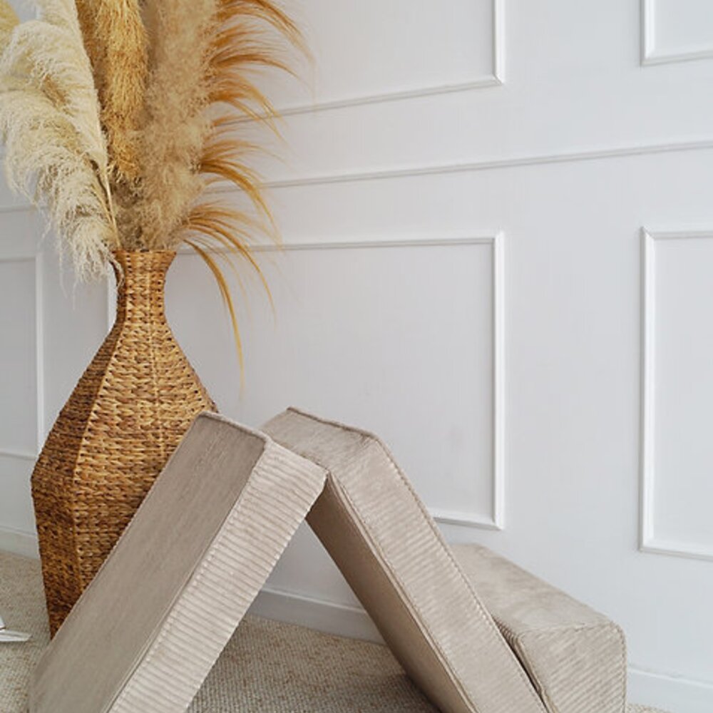 Velvet Rib Lounger Beige