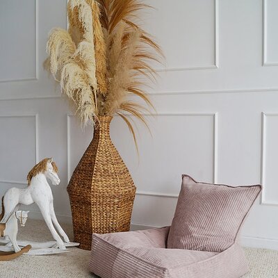 Velvet Rib Beanbag Dirty pink