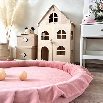 Speelnest soft velvet Pink Speelnest soft velvet Pink