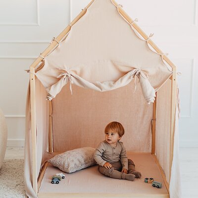 Speelhuis Scandi Roll Up 110x110 cm Beige