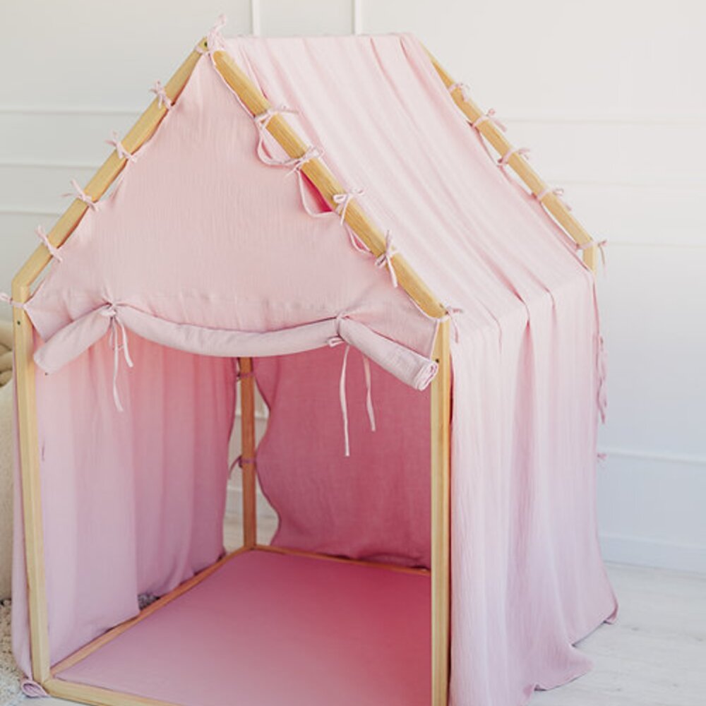 Speelhuis Scandi Roll Up 110x110 cm Pink