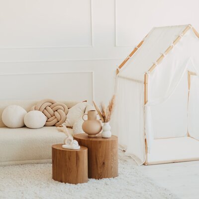 Speelhuis Scandi Curtain White