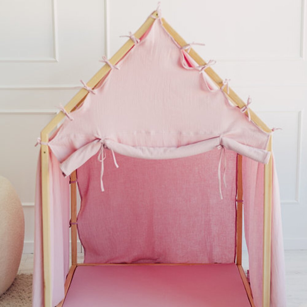 Speelhuis Scandi Roll Up 110x110 cm Pink