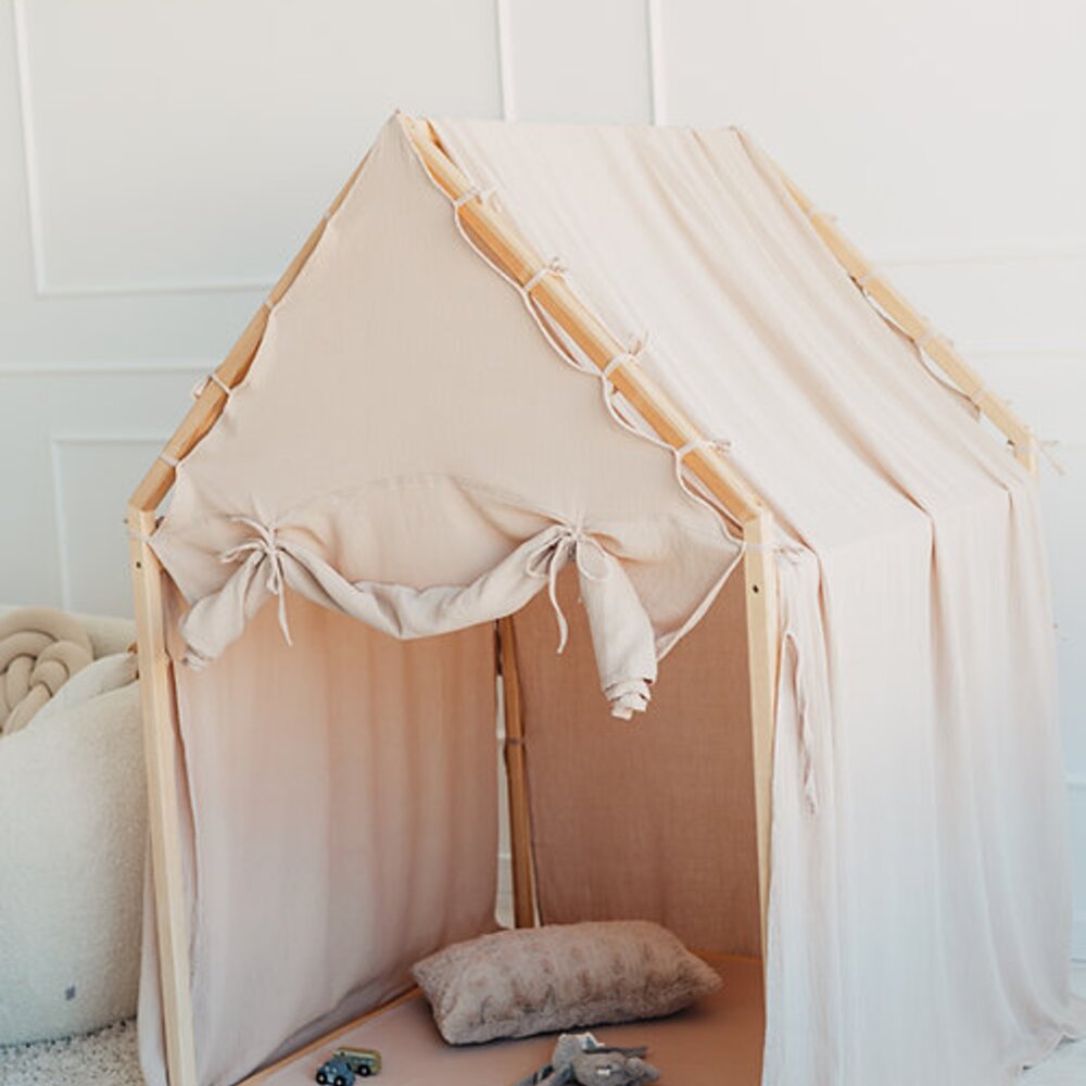 Speelhuis Scandi Roll Up 110x110 cm Beige