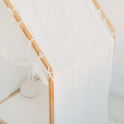 Speelhuis Scandi Roll Up 110x110 cm White