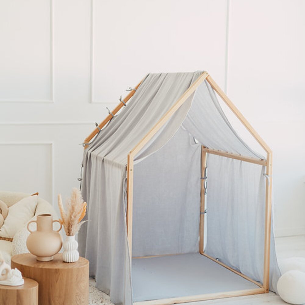 Speelhuis Scandi Curtain Blue