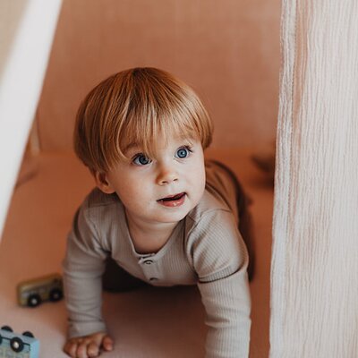 Speelhuis Scandi Roll Up 110x110 cm Beige