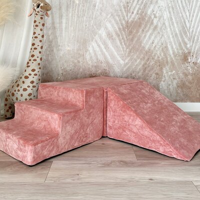 Foam speelset soft velvet (3st) Rasberry pink