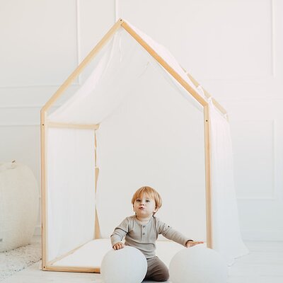 Speelhuis Scandi Roll Up 110x110 cm White