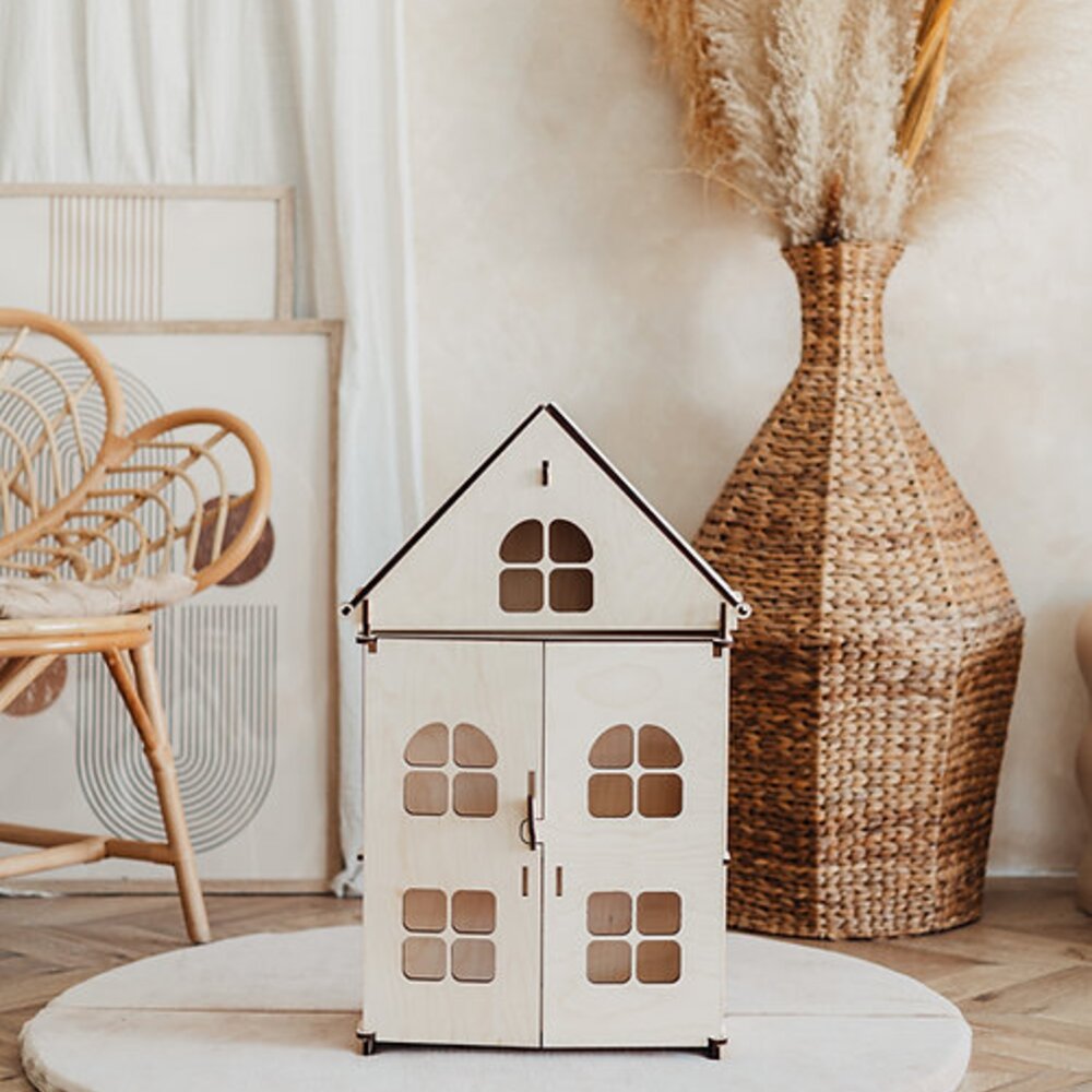 Klassiek poppen huis