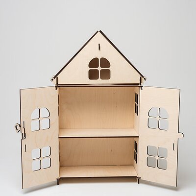 Klassiek poppen huis