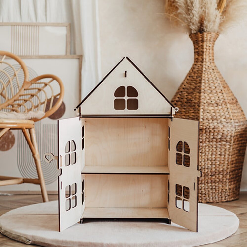 Klassiek poppen huis