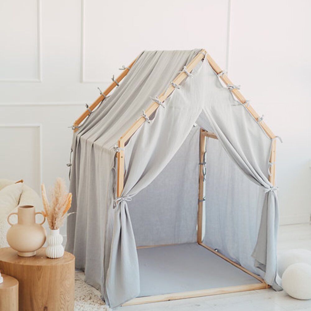 Speelhuis Scandi Curtain Blue