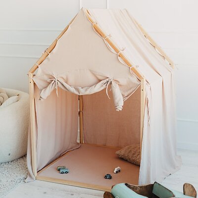 Speelhuis Scandi Roll Up 110x110 cm Beige