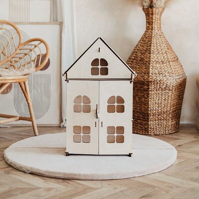 Klassiek poppen huis