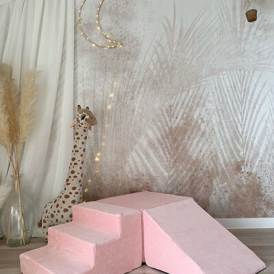 Foam speelset soft velvet (3st) Soft Pink