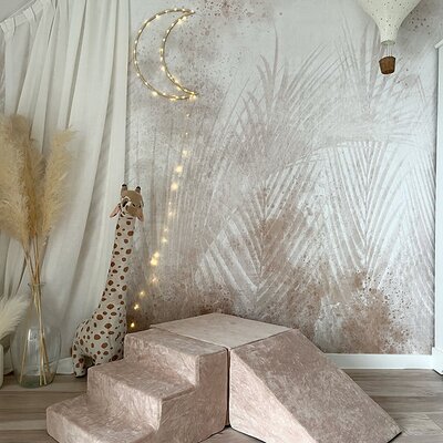 Foam speelset soft velvet (3st) Dark Beige