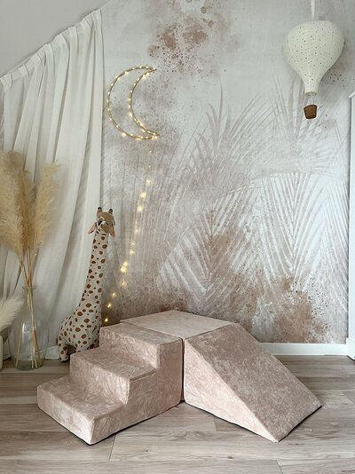 Foam speelset soft velvet (3st) Dark Beige