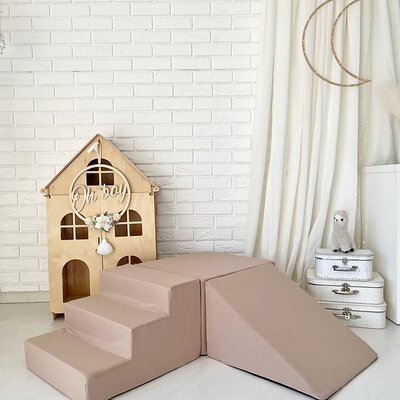 Foam speelset katoen (3st) Beige