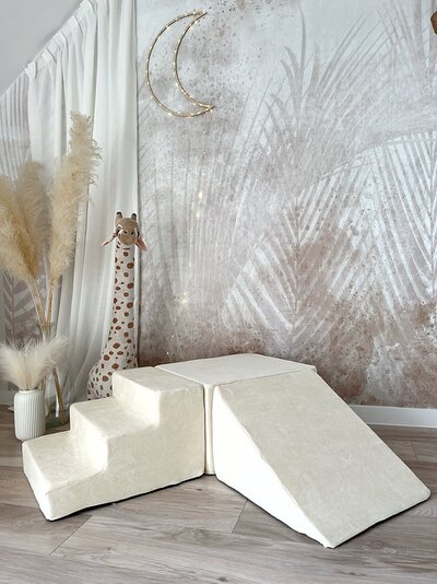 Foam speelset soft velvet (3st) Ecru