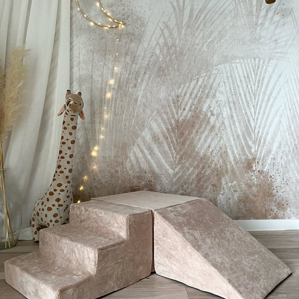 Foam speelset soft velvet (3st) Dark Beige