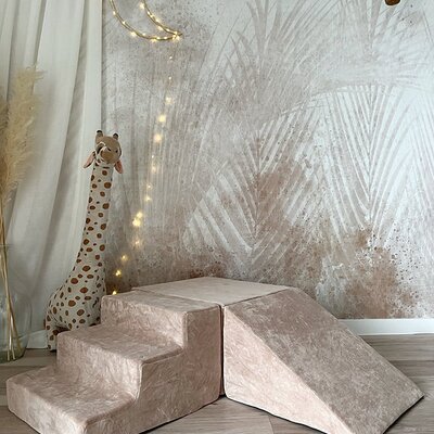 Foam speelset soft velvet (3st) Dark Beige