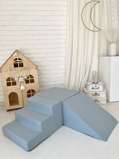 Foam speelset katoen (3st) Blue