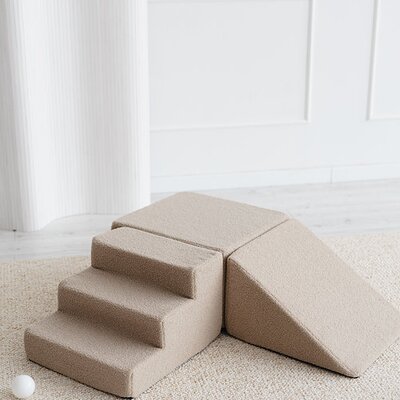 Foam speelset Boucle (3 stuks) Beige
