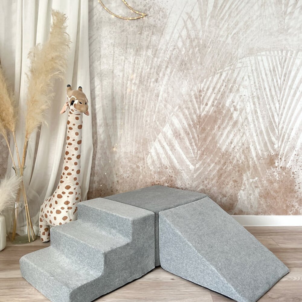 Foam speelset soft velvet (3st) Grey