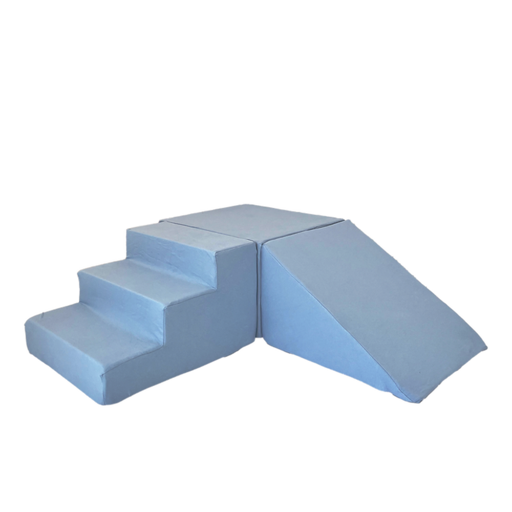 Foam speelset katoen (3st) Blue