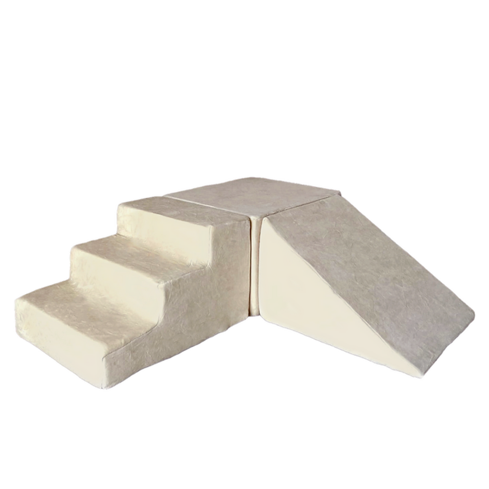 Foam speelset soft velvet (3st) Ecru