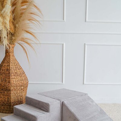 Foam speelset Velvet Rib (3 stuks) Grey