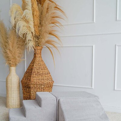 Foam speelset Velvet Rib (3 stuks) Grey