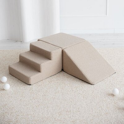 Foam speelset Boucle (3 stuks) Beige