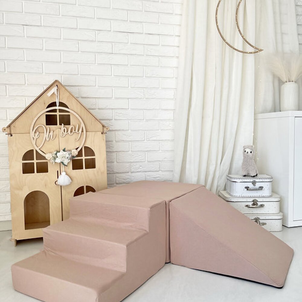 Foam speelset katoen (3st) Beige