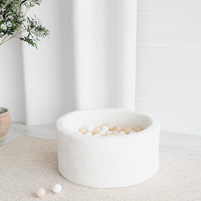 Ballenbad teddy Big - 90x40 + 300 ballen White