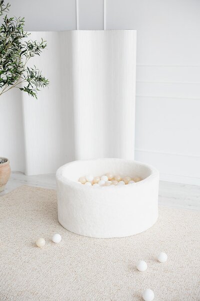 Ballenbad teddy Big - 90x40 + 300 ballen White