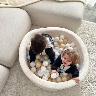 Ballenbad teddy Big - 90x40 + 300 ballen White